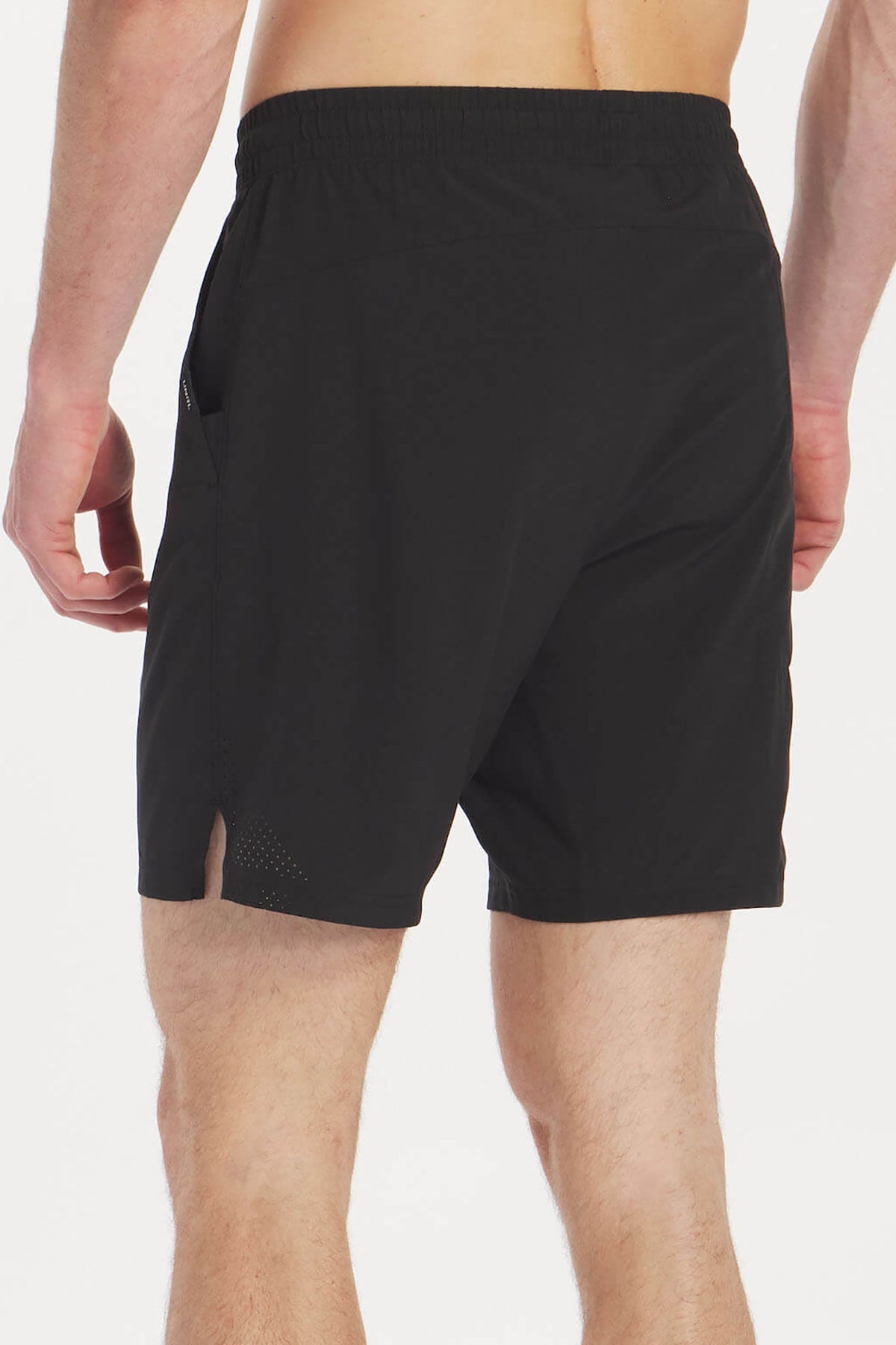 UNRL Stride 7.5" Custom Shorts, Black [Launch]