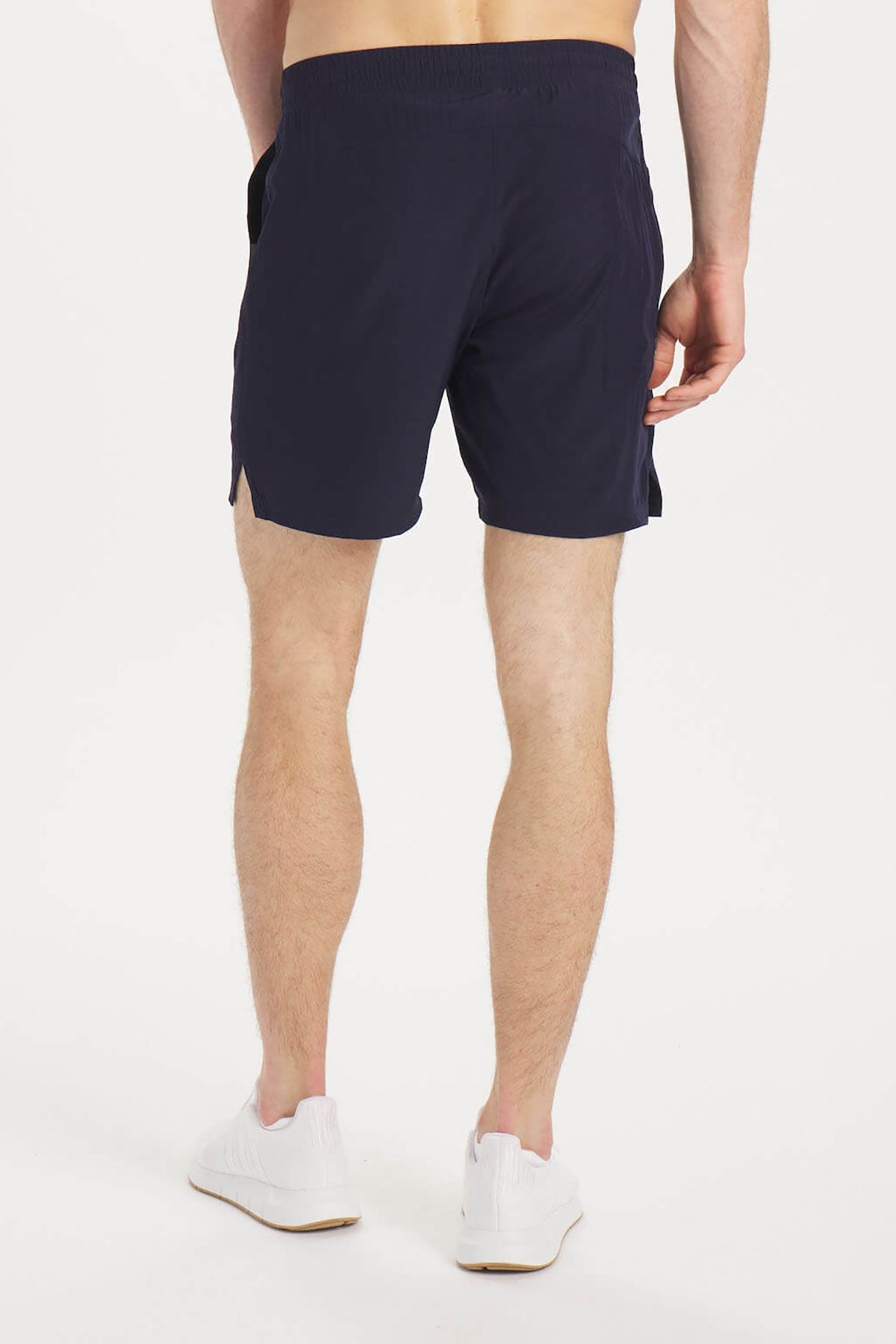 UNRL Stride 7.5" Custom Shorts, Navy