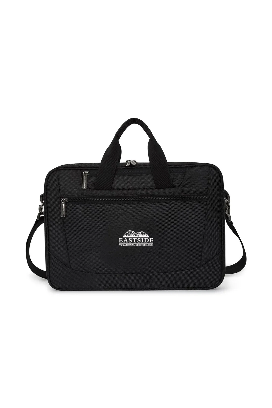 Travis & Wells Transit Laptop Portfolio, Black [Eastside Vocational Services, Inc.]