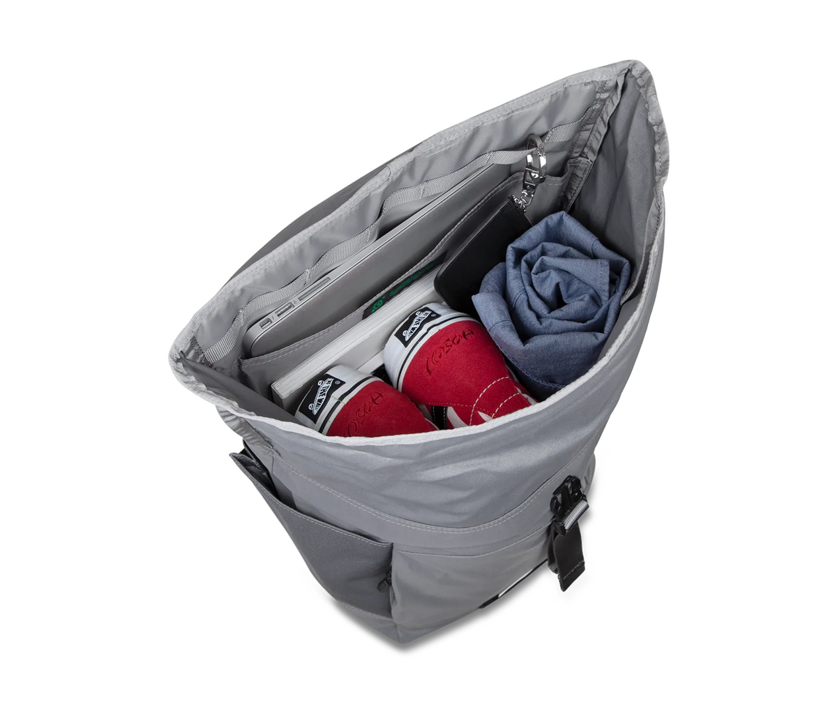 Custom Timbuk2 Tuck Custom 15 inch Laptop Backpacks Gunmetal