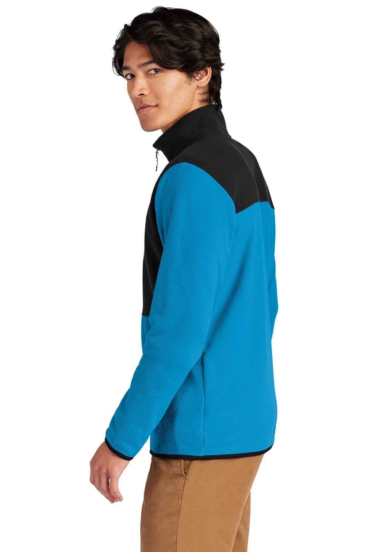 The North Face Glacier Custom Fleece Jackets, Hero Blue [Saffire LLC]