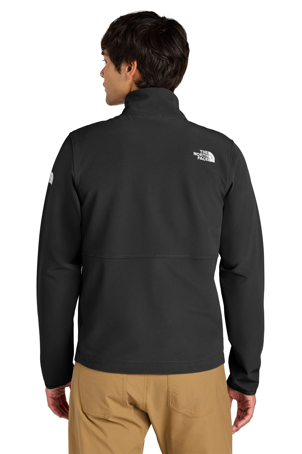 The North Face Edge Stretch Soft Shell Custom Jackets, TNF Black [Cunningham & Associates, LLC]
