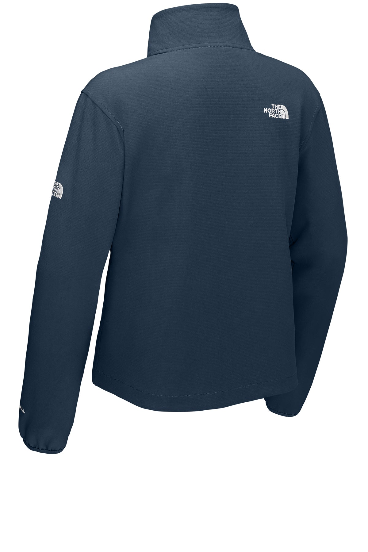 The North Face Womens Edge Stretch Soft Shell Custom Jackets, Summit Navy [Altius Mind & Performance]