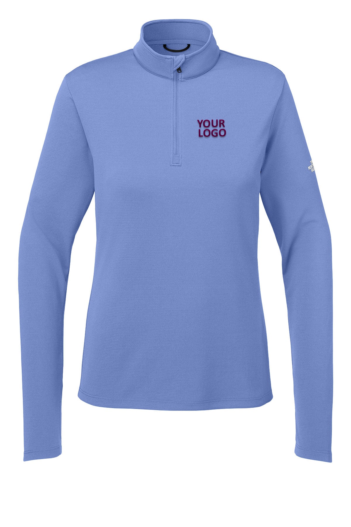 The North Face Womens Ambition Custom 1/4-Zips, Deep Periwinkle