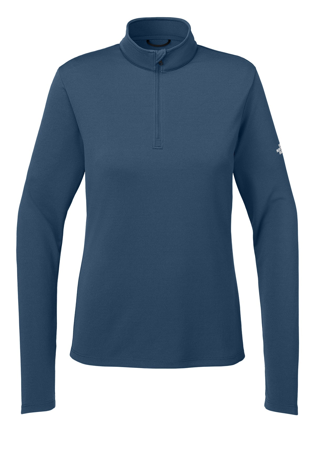 The North Face Womens Ambition Custom 1/4-Zips, Shady Blue [Glazing Solutions]