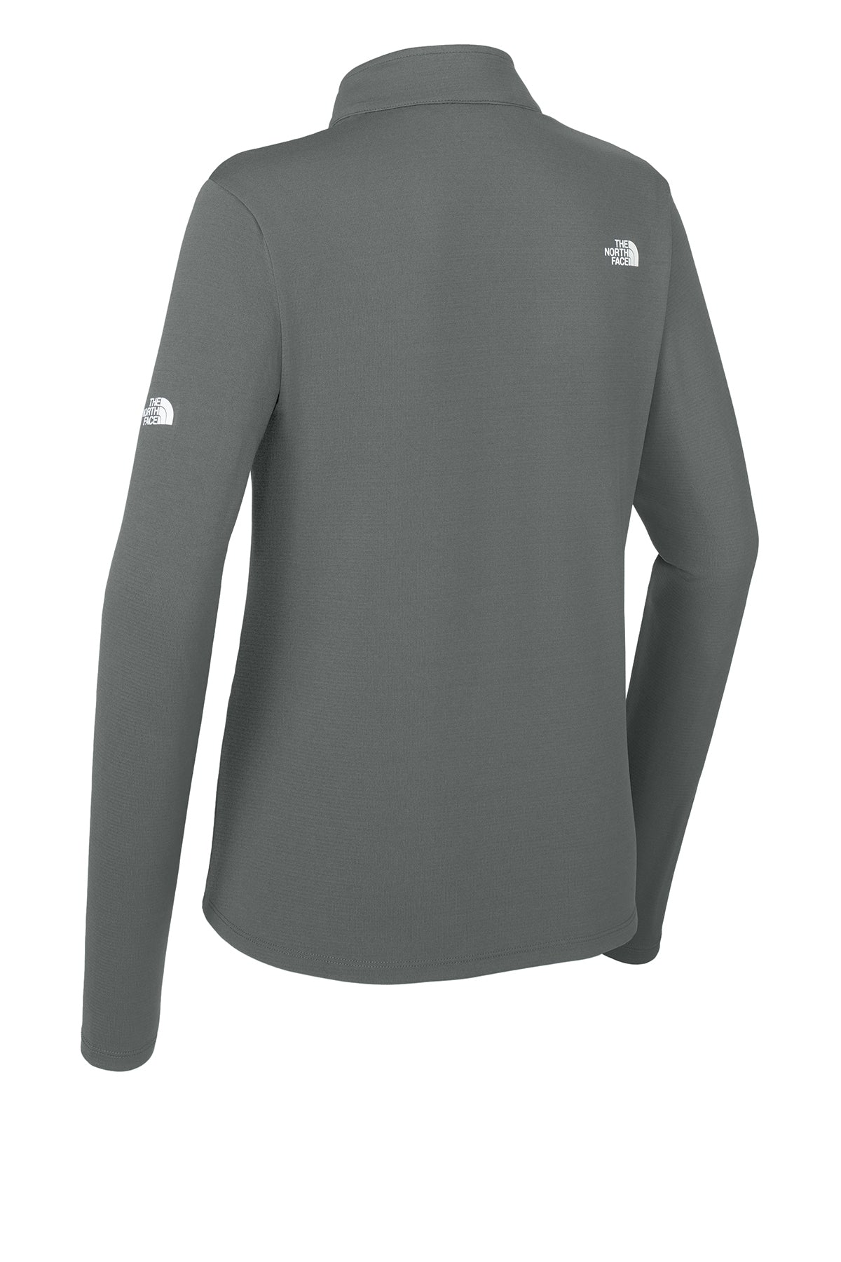 The North Face Womens Ambition Custom 1/4-Zips, Smoked Pearl Grey [Cunningham & Associates, LLC]