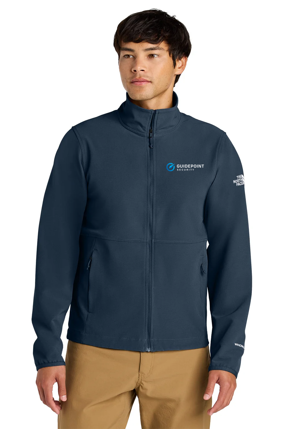 The North Face Soft Shell Jacket, Summit Navy [GuidePoint Security]