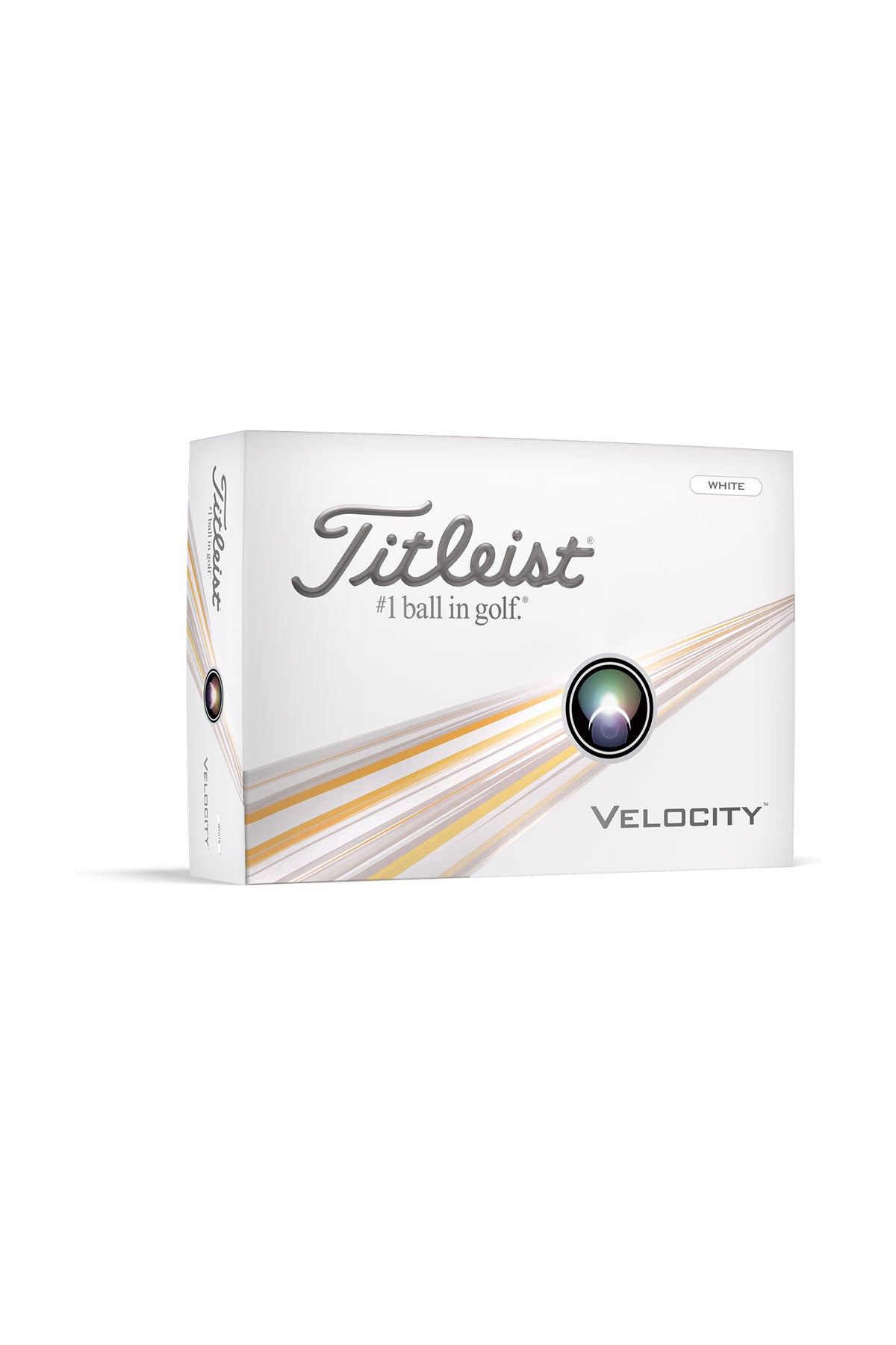 Titleist Velocity Golf Balls White, 1 Dozen Sleeves [ACI Jet]