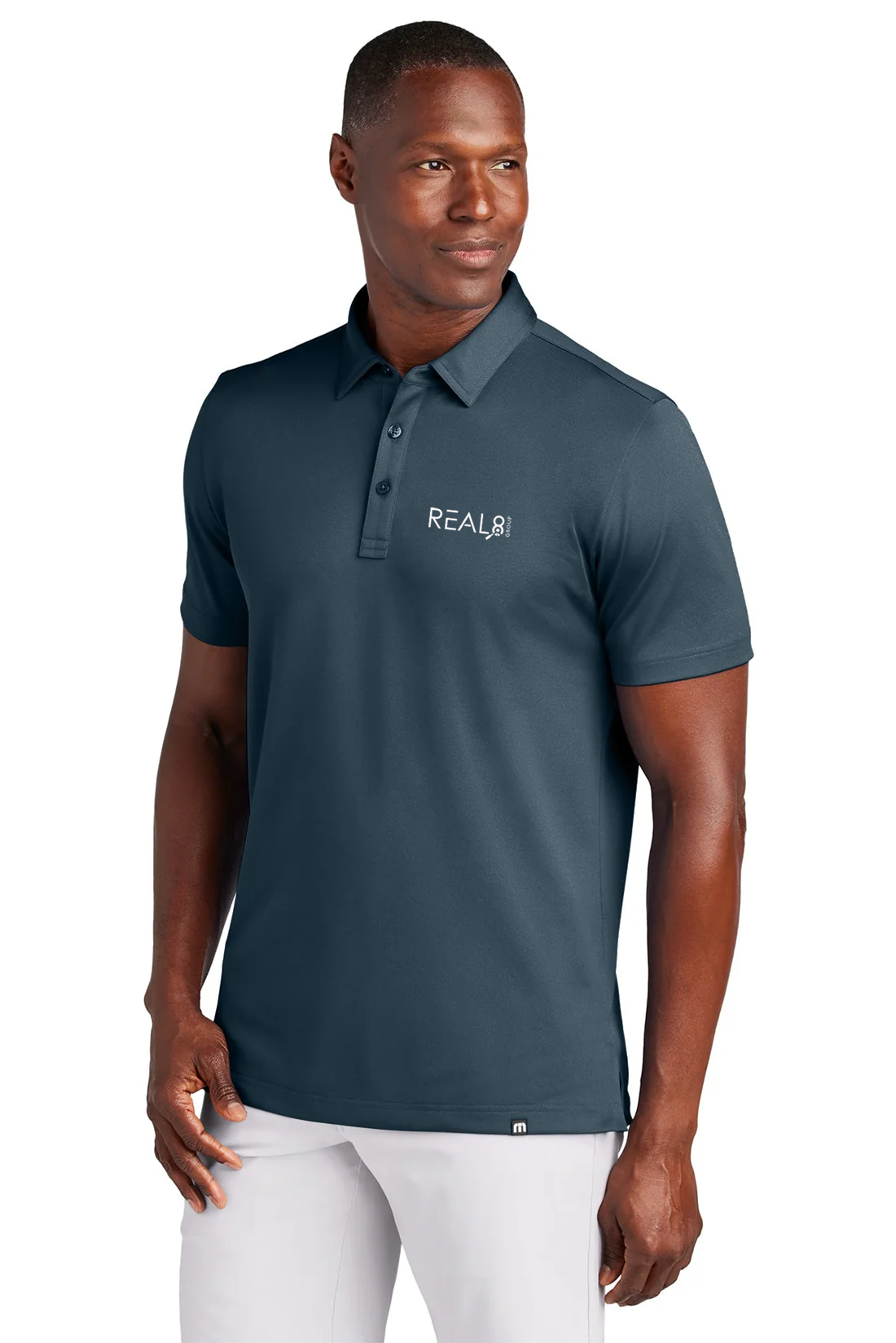 TravisMathew Cabana Solid Polo, Blue Nights [Real8 Group]