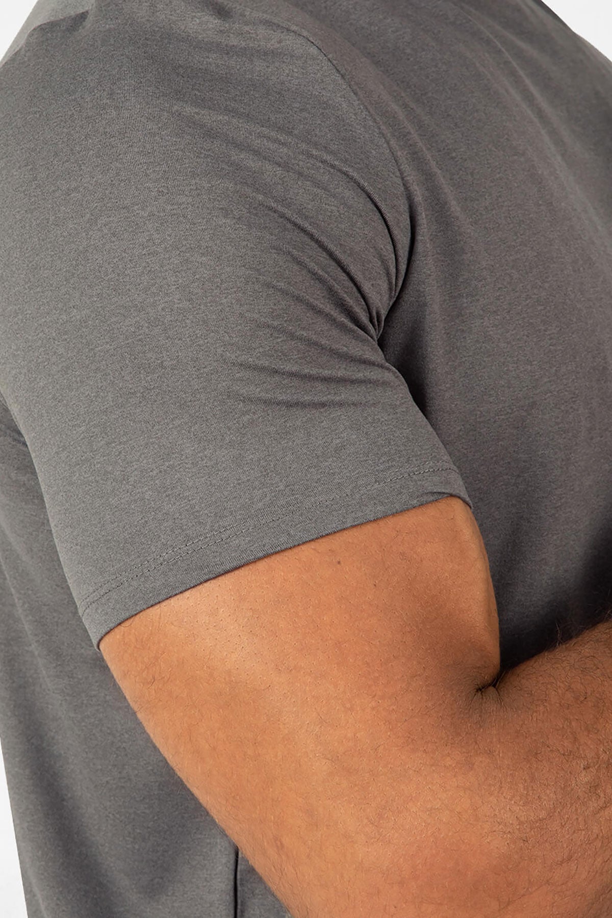 UNRL Ultra Tee Custom Short Sleeves, Heather Steel