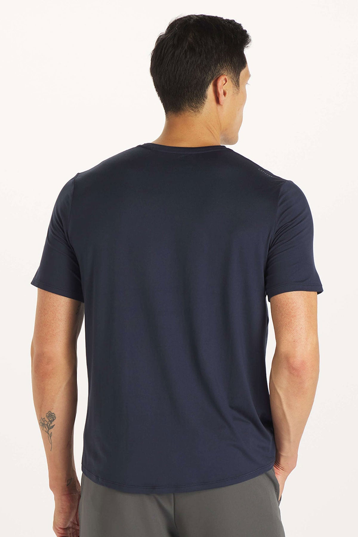 UNRL Ultra Tee Custom Short Sleeves, Midnight Navy [Horizontal]