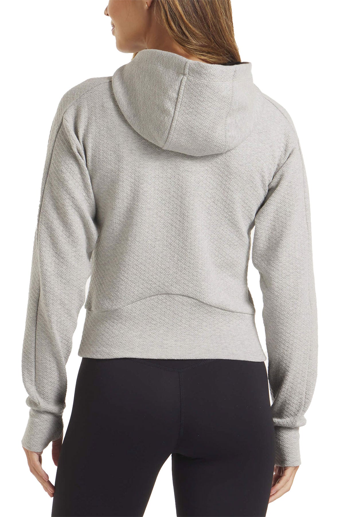 UNRL Womens Elevation Custom Hoodies, Heather Grey