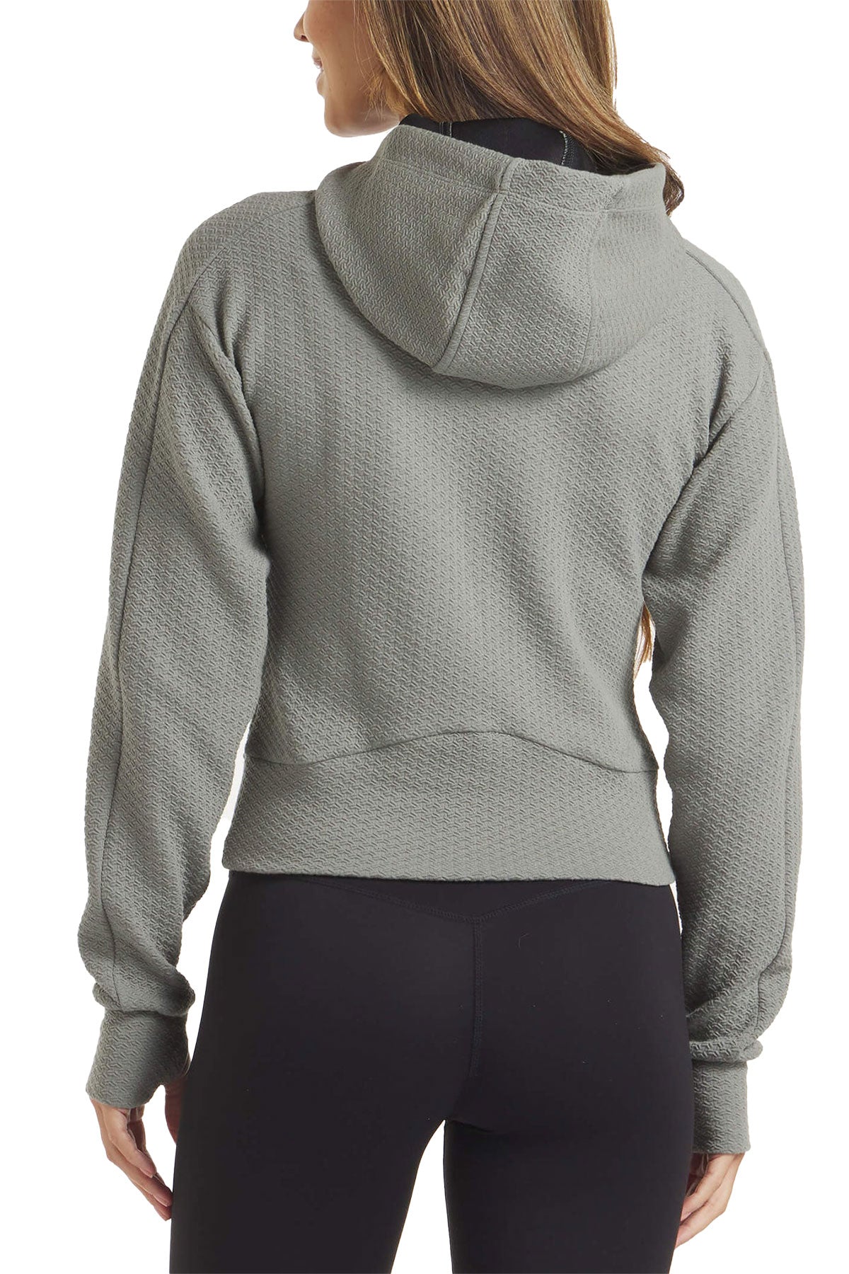 UNRL Womens Elevation Custom Hoodies, Eucalyptus