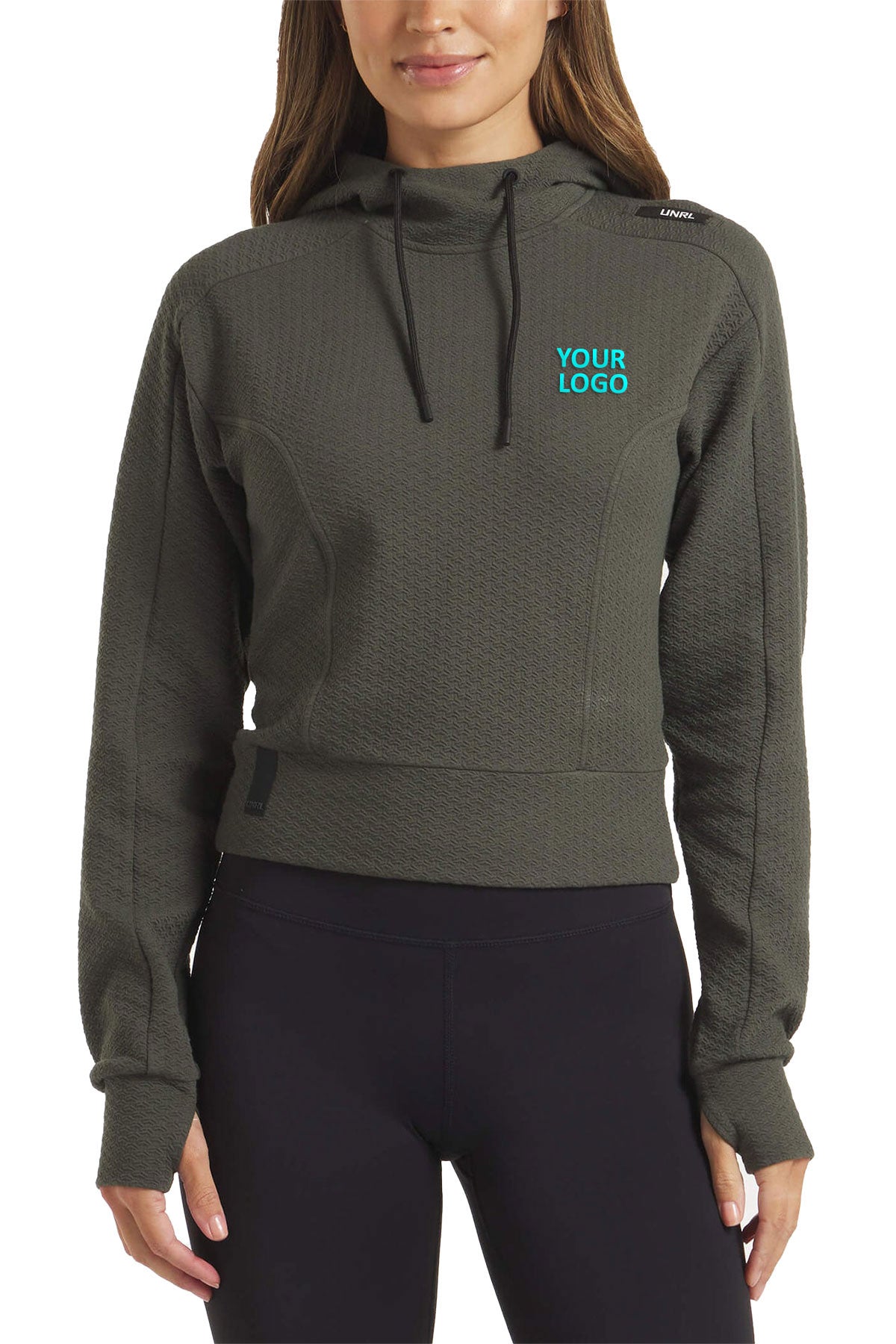 UNRL Womens Elevation Custom Hoodies, Grove