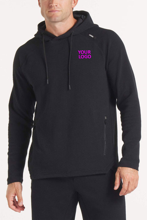 UNRL Womens Elevation Custom Hoodies, Black