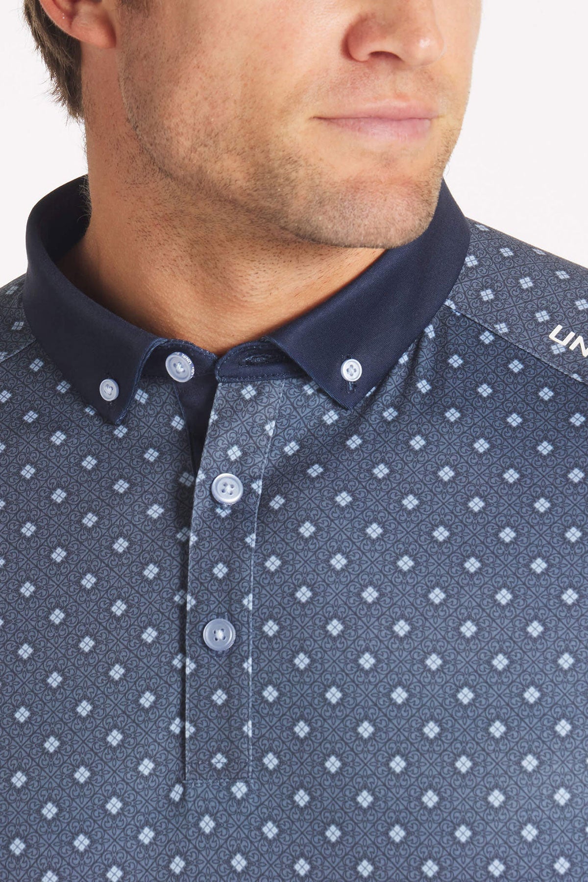 UNRL Windsor Custom Polos, Navy