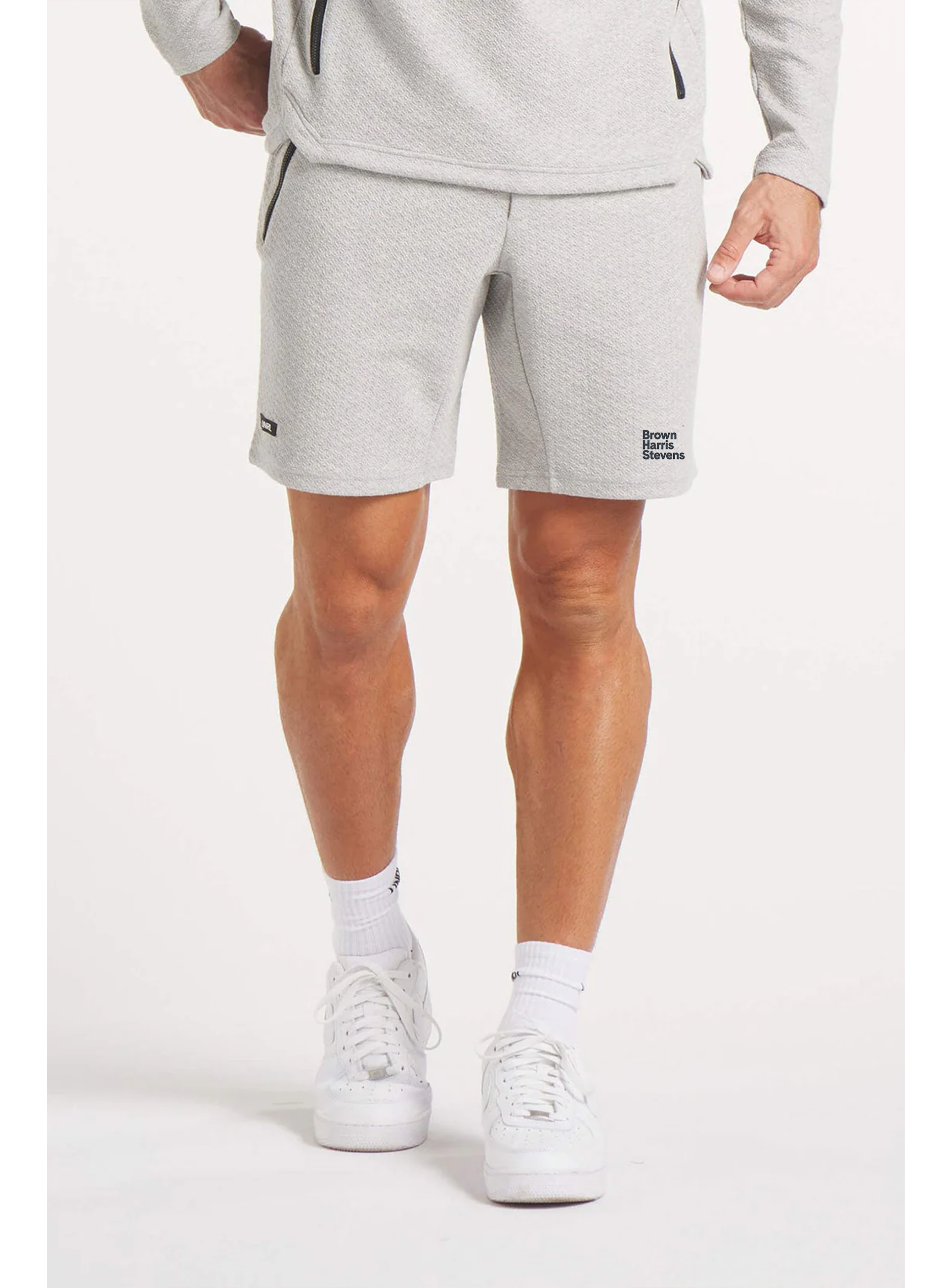 UNRL Elevation Shorts, Heather Grey [Brown Harris Stevens]