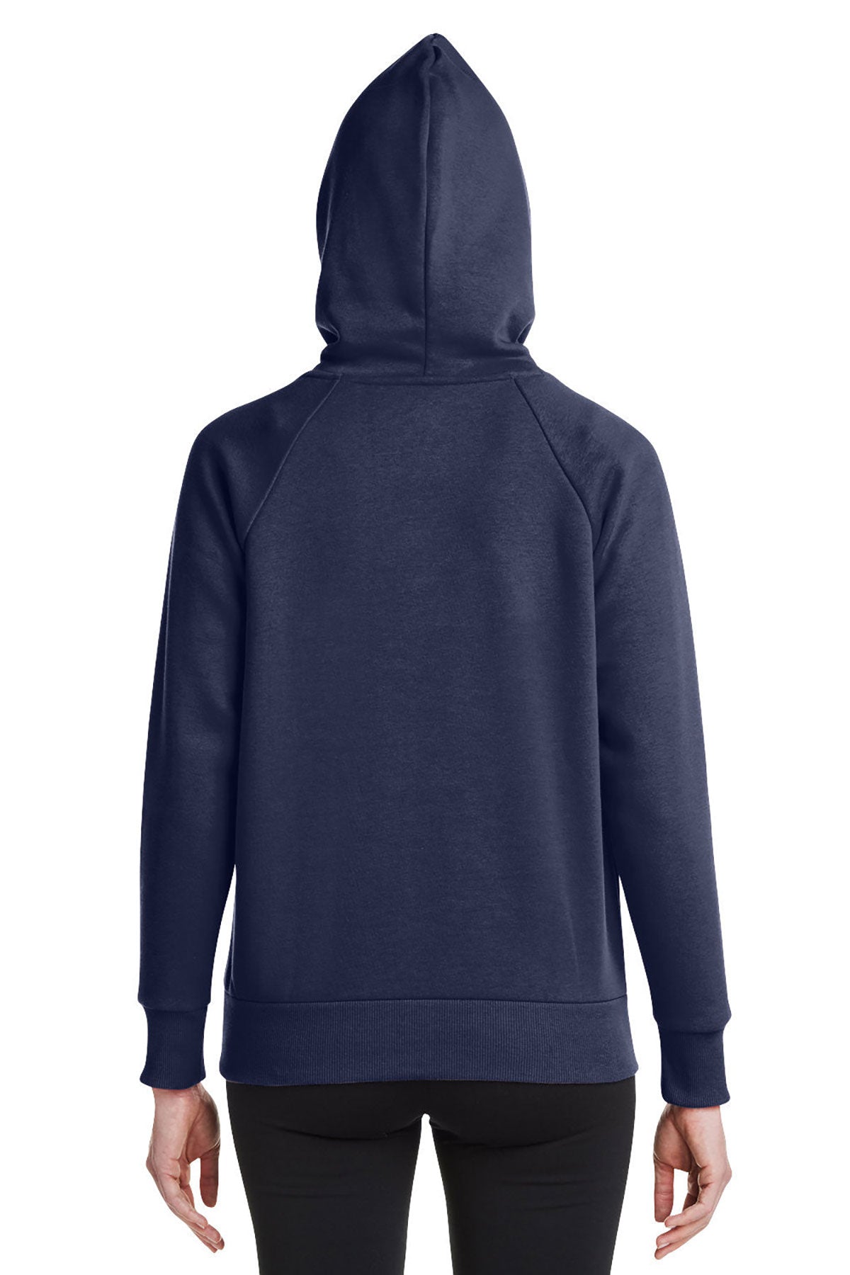 Under Armour Ladies Rival Fleece Hooded Custom Sweatshirts, Medium Navy