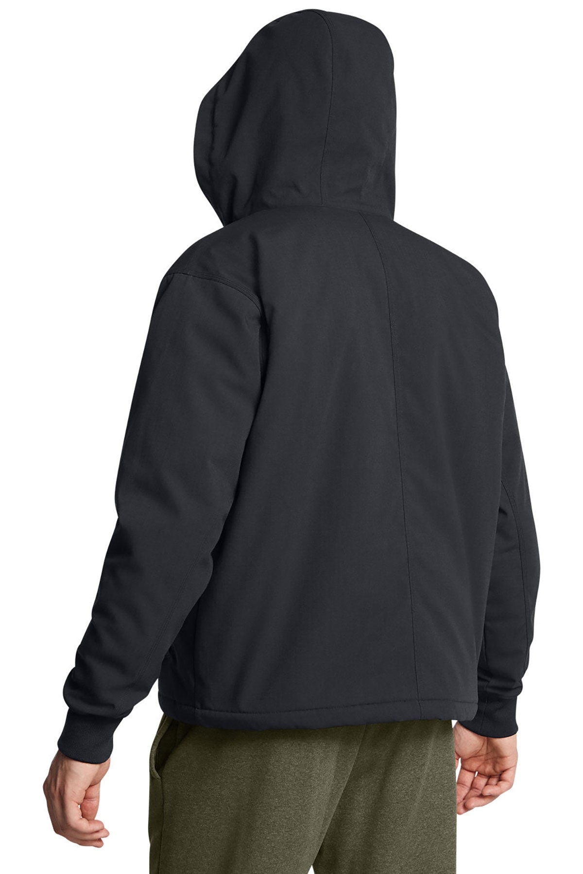 Under Armour Mens Icon Fleece Custom Jackets, Black