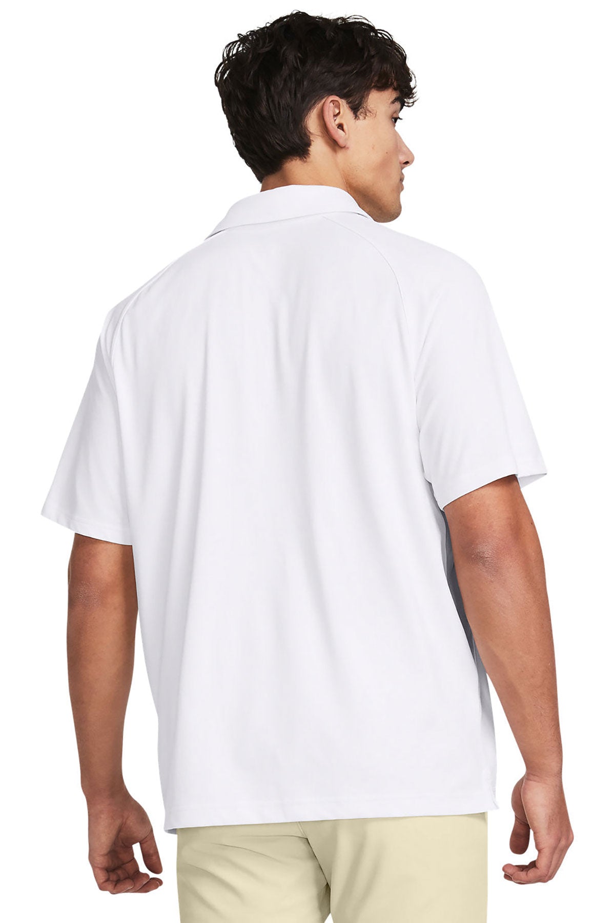 Under Armour Mens Title Custom Polos 2.0, White [Technical Development Corporation]