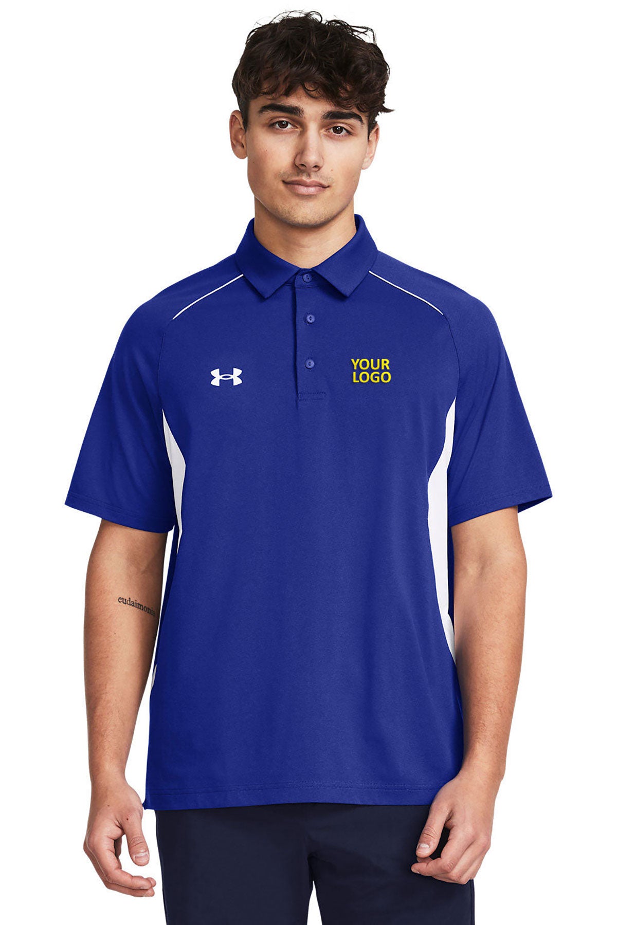 Under Armour Royal 1383263 custom logo polo shirts