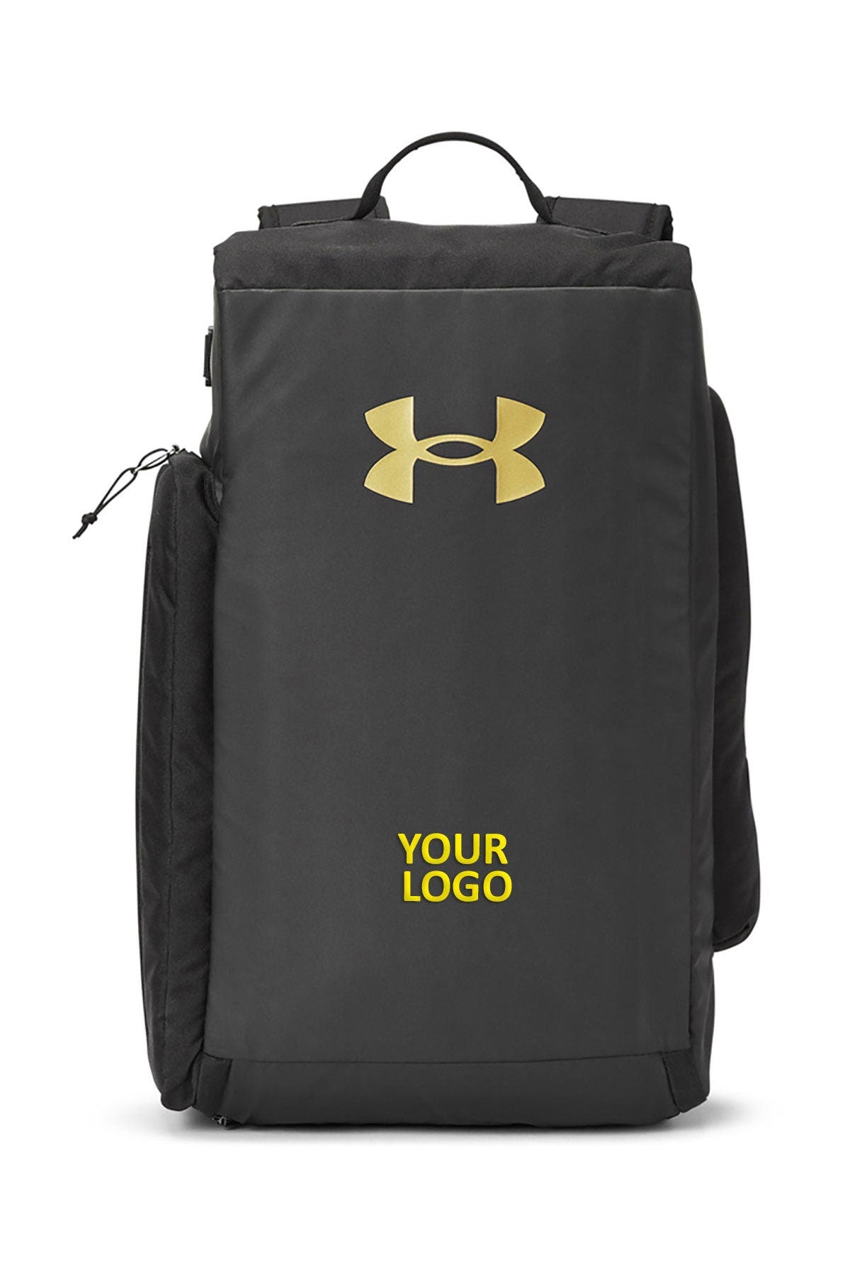 Under Armour Contain Small Convertible Duffel Custom Backpacks, Black