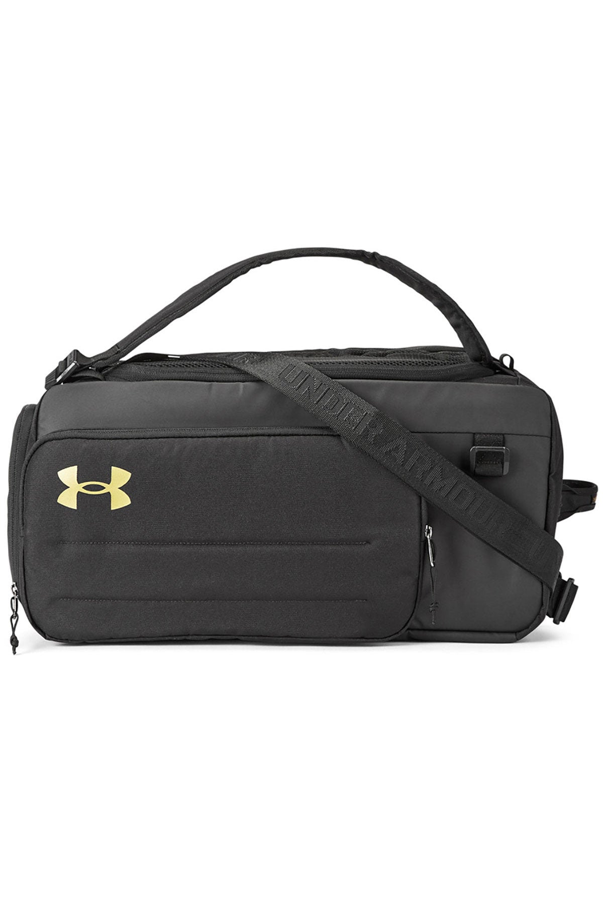 Under Armour Contain Small Convertible Duffel Custom Backpacks, Black