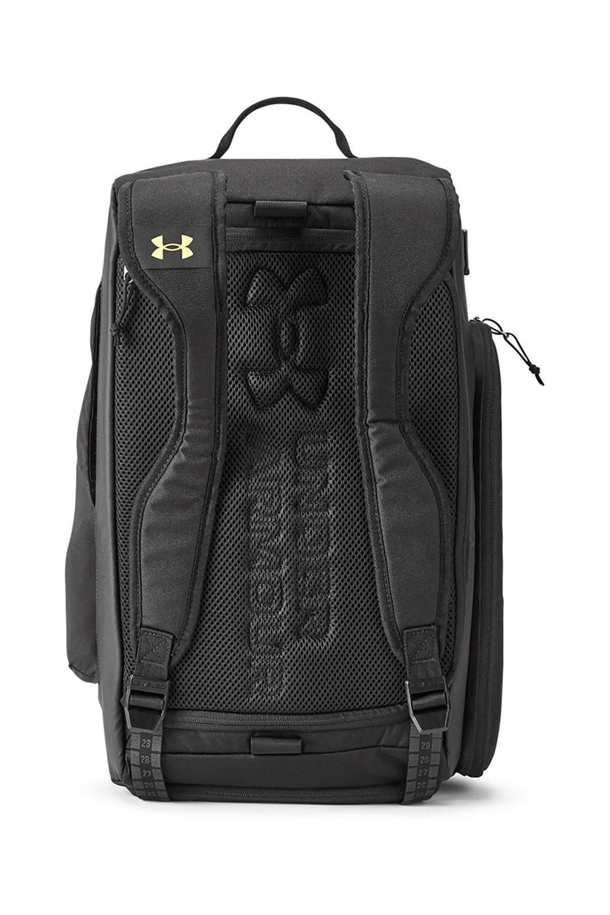 Under Armour Contain Small Convertible Duffel Custom Backpacks, Black