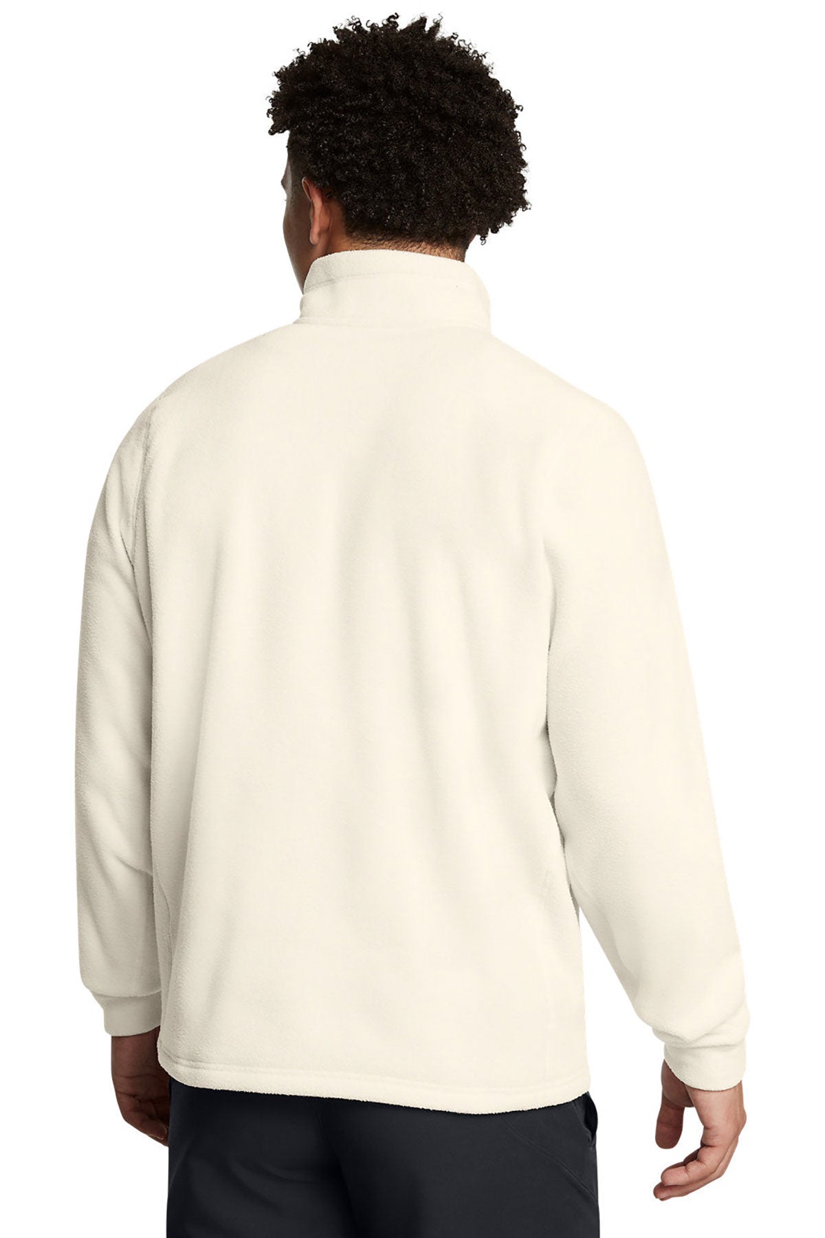 Under Armour Mens Expanse Fleece Custom Half-Zips, Summer White