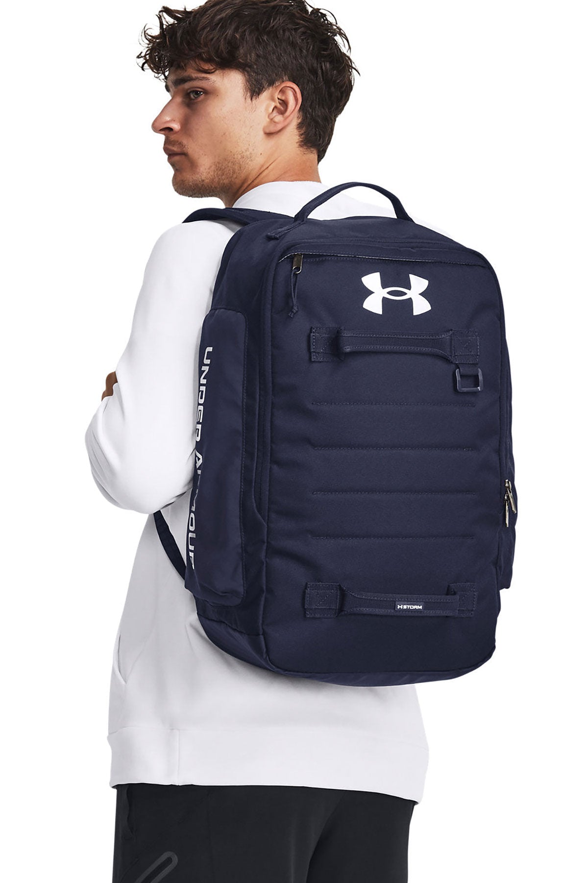 Under Armour Contain 2.0 Custom Backpacks, Medium Navy