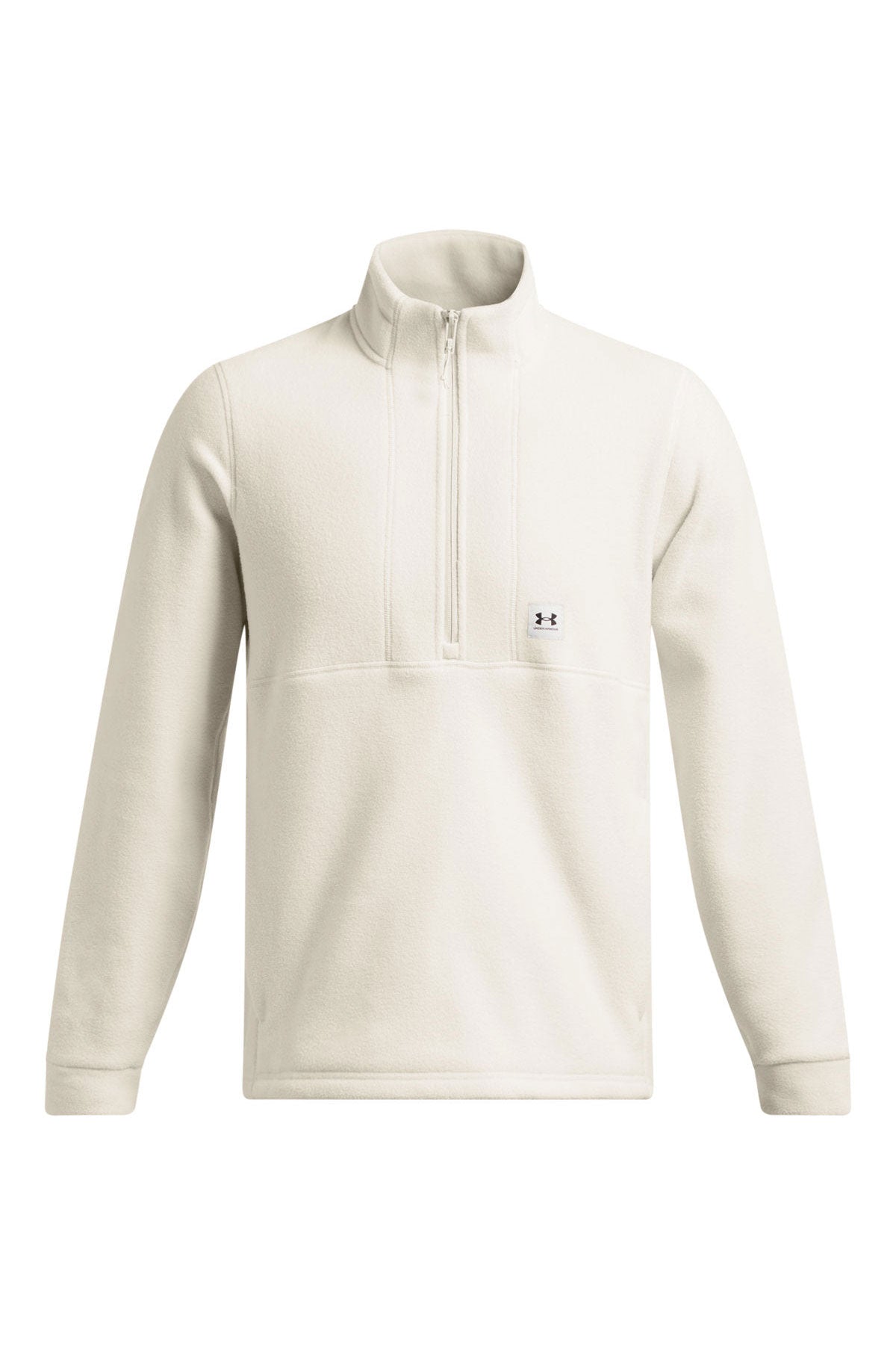 Under Armour Mens Expanse Fleece Custom Half-Zips, Summer White