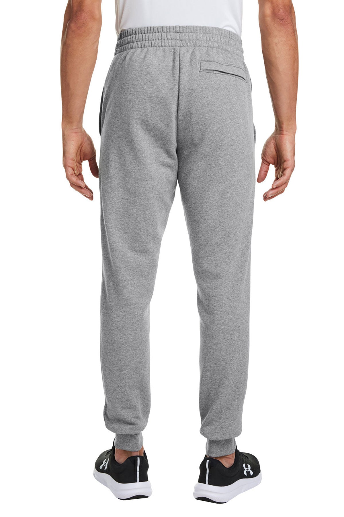Under Armour Mens Rival Fleece Custom Sweatpants, Grey