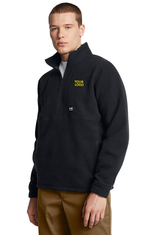 Under Armour LIMITED EDITION Ladies Expanse Custom Fleece Half-Zips, Black