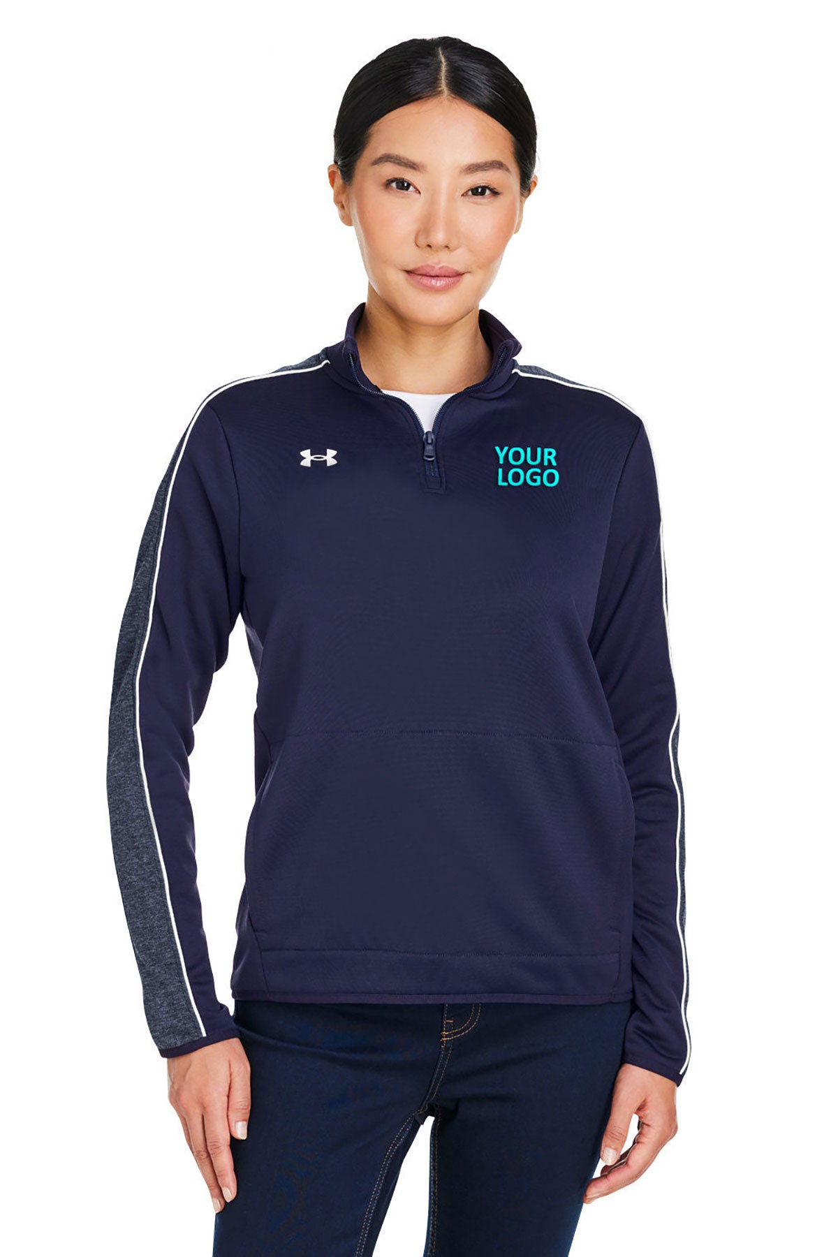 Under Armour Medium Navy 1383274 custom dri fit sweatshirts