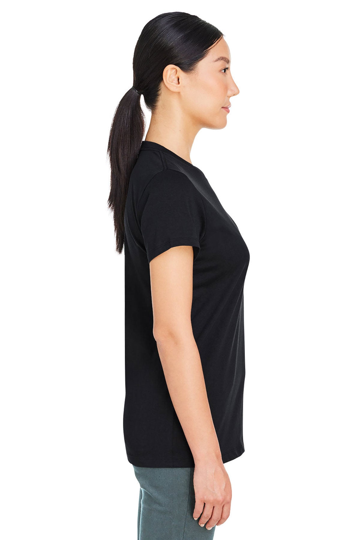 Under Armour Ladies Athletic 2.0 Custom T-Shirts, Black