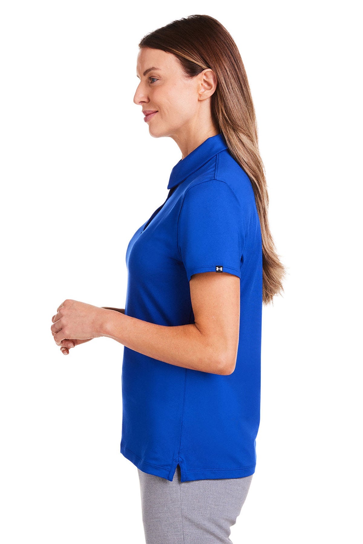 Under Armour Ladies Custom Recycled Polos, Royal [Tetralogicx]