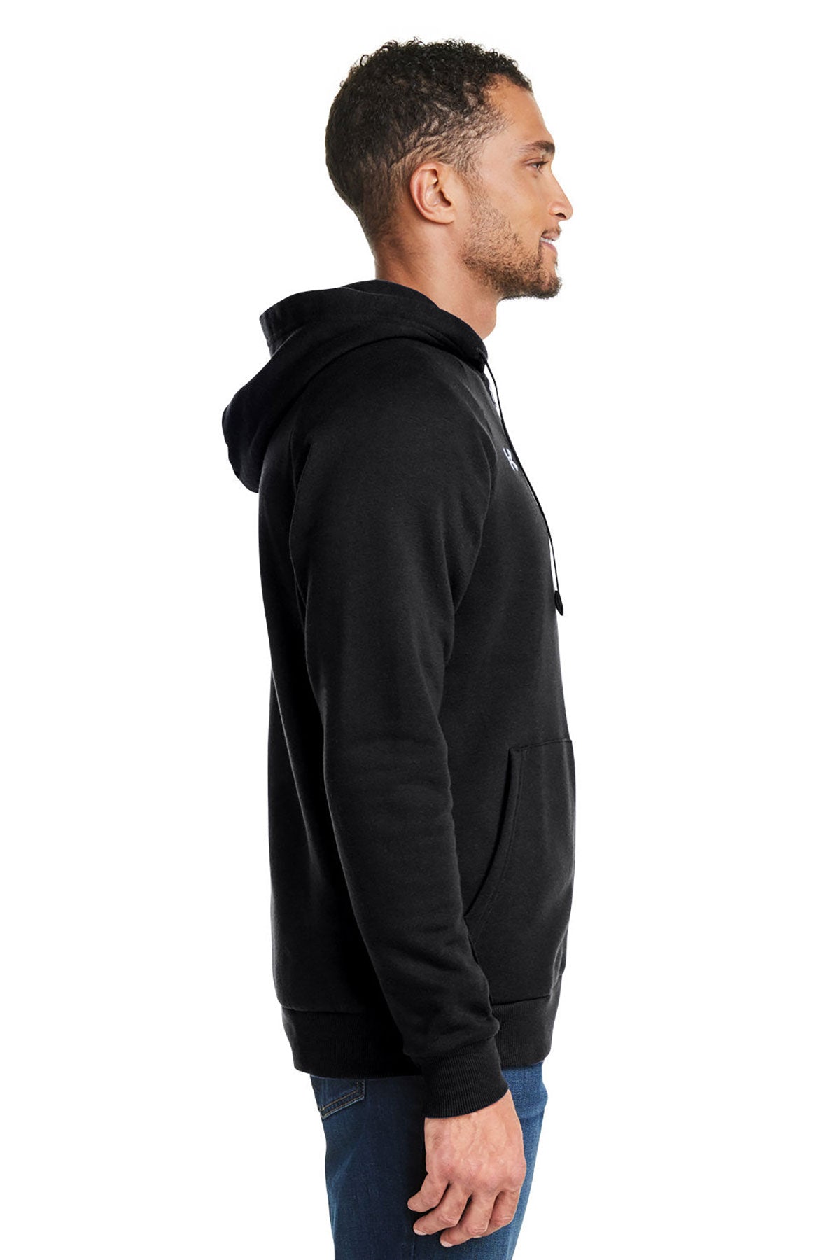 Under Armour Mens Rival Fleece Custom Full-Zips, Black