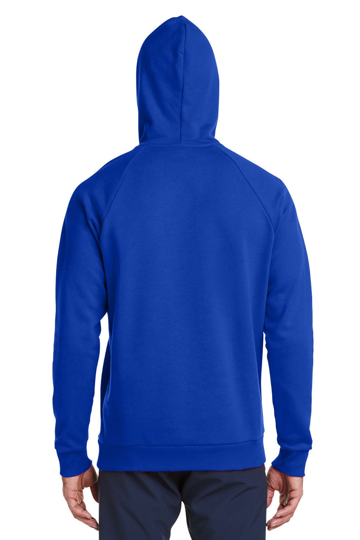 Under Armour Mens Rival Fleece Hooded Custom Sweatshirts, Royal