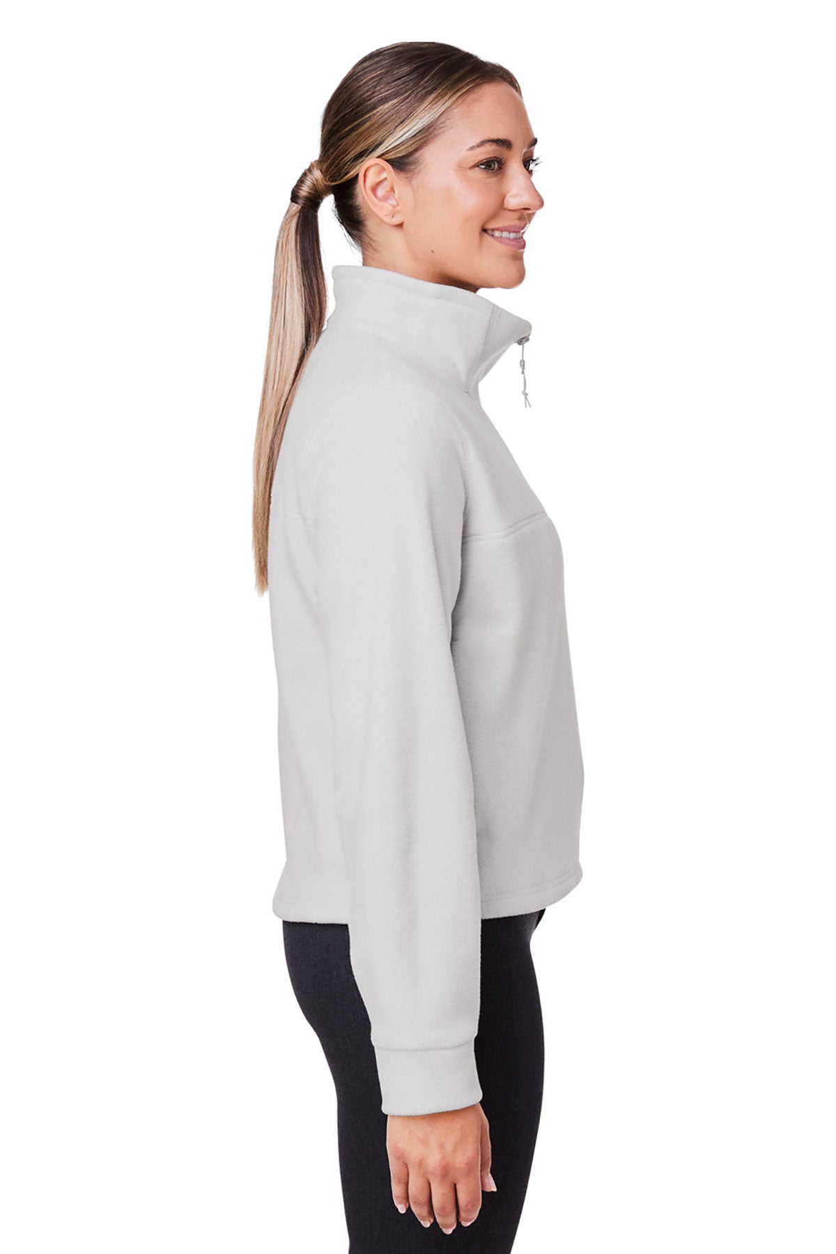 Under Armour LIMITED EDITION Ladies Expanse Custom Fleece Half-Zips, Summer White