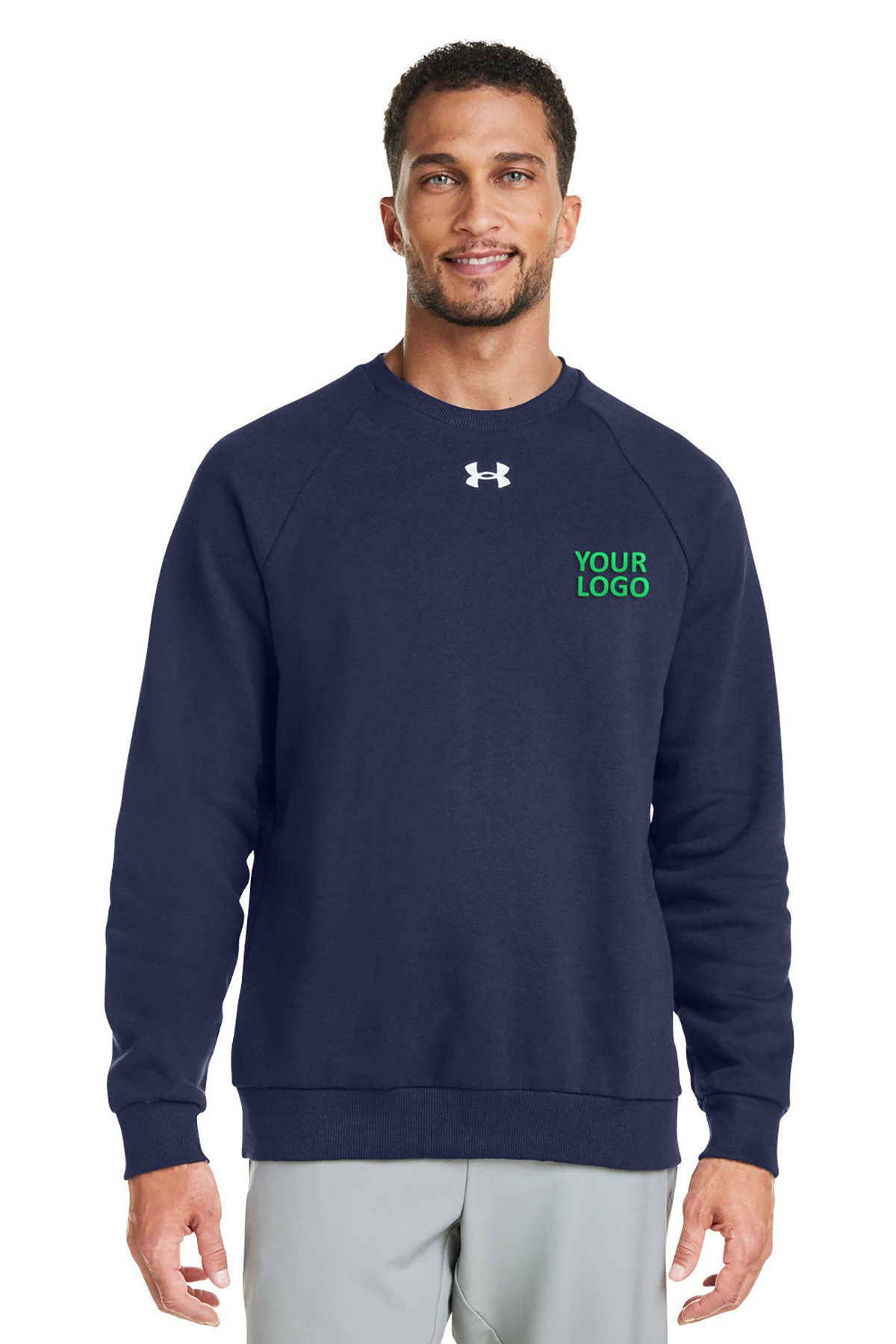 Under Armour Medium Navy 1379755 custom dri fit sweatshirts