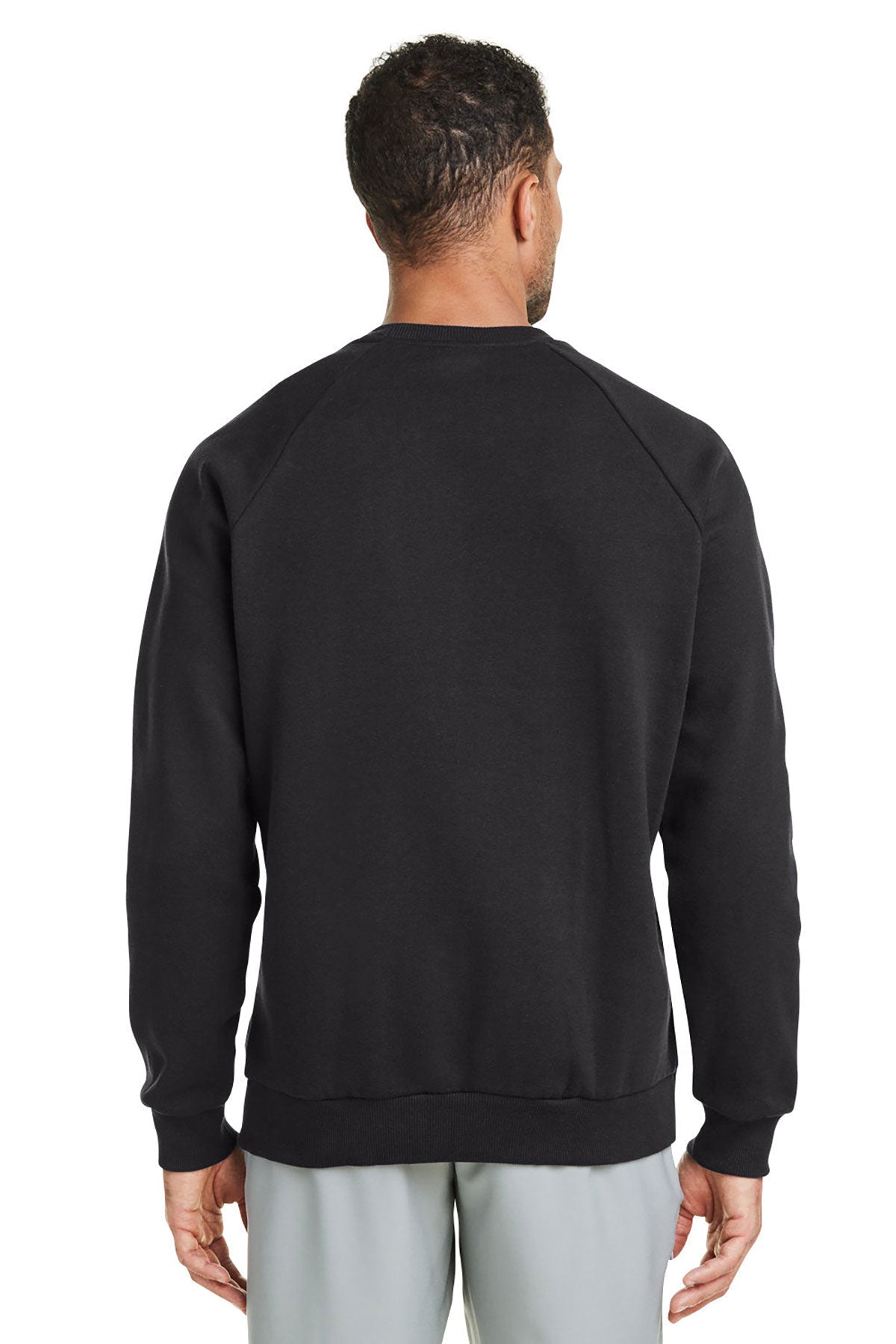 Under Armour Mens Rival Fleece Custom Sweatshirts, Black