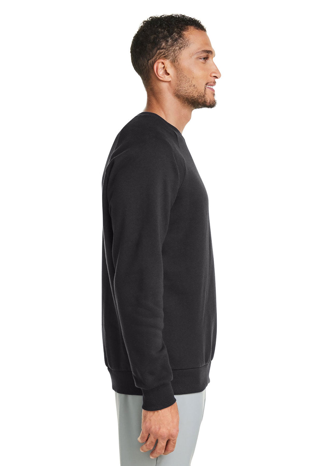 Under Armour Mens Rival Fleece Custom Sweatshirts, Black