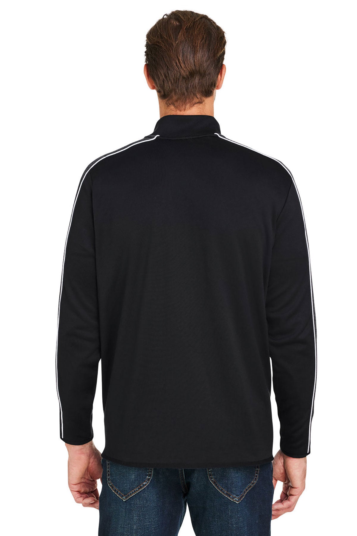 Under Armour Mens Command 2.0 Custom Full-Zips, Black