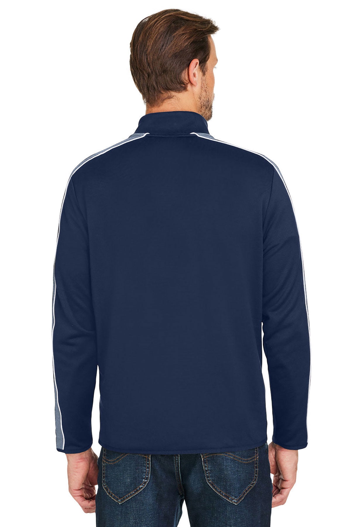 Under Armour Mens Command 2.0 Custom Quarter-Zips, Medium Navy