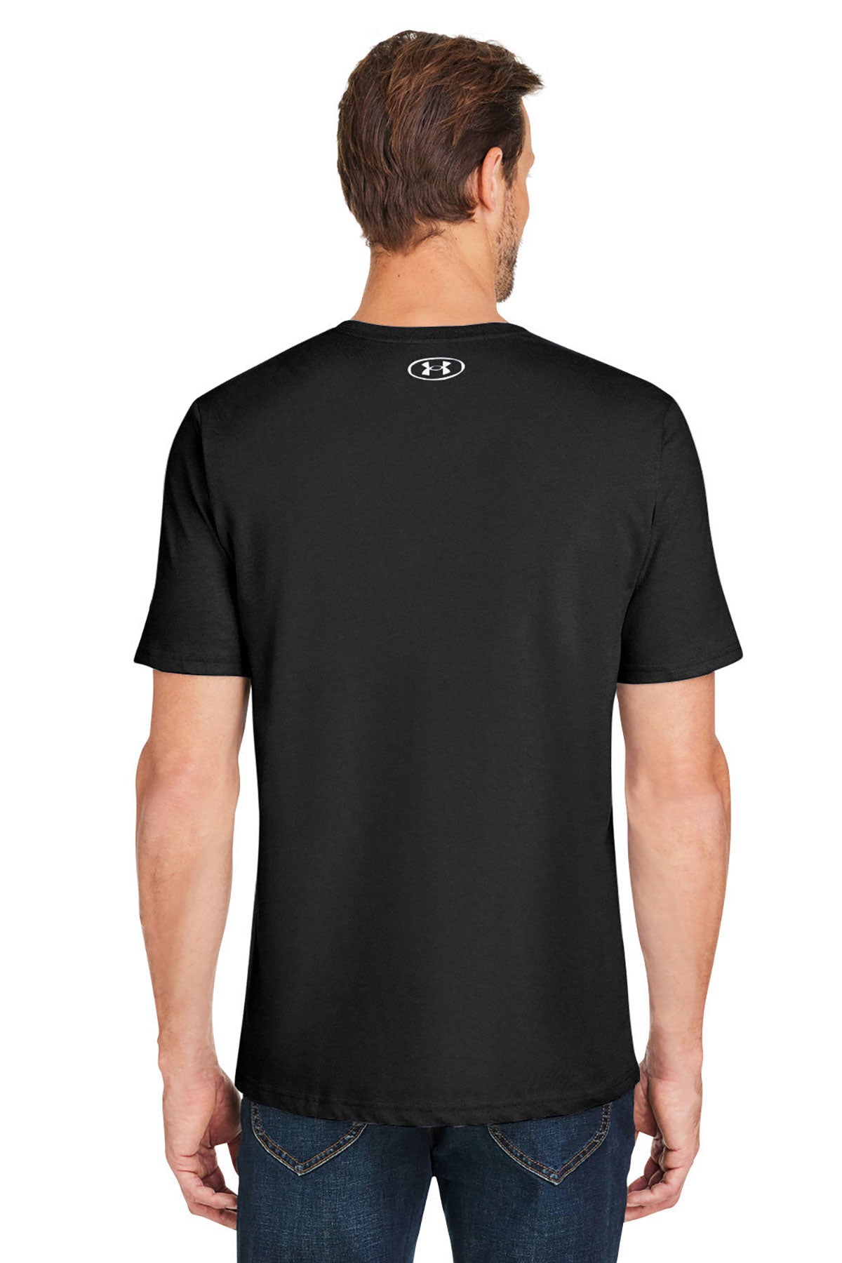 Under Armour Mens Athletic 2.0 Custom T-Shirts, Black