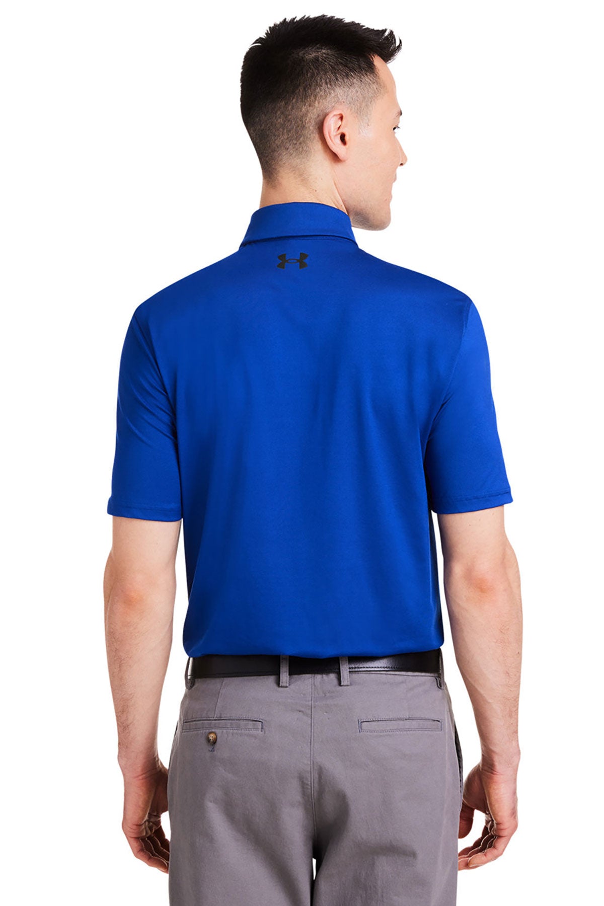 Under Armour Mens Custom Recycled Polos, Royal