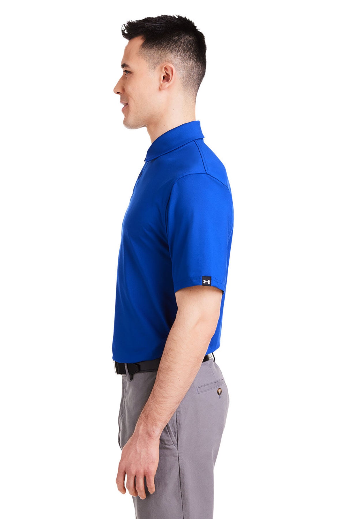 Under Armour Mens Custom Recycled Polos, Royal