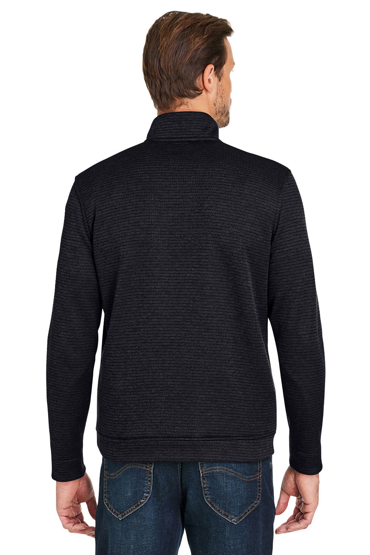 Under Armour Mens Storm Sweaterfleece Custom Quarter-Zips, Black