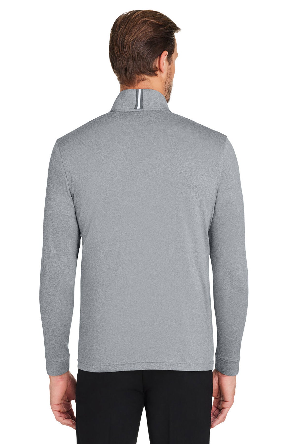 Under Armour Mens Playoff Custom Quarter-Zips, Steel