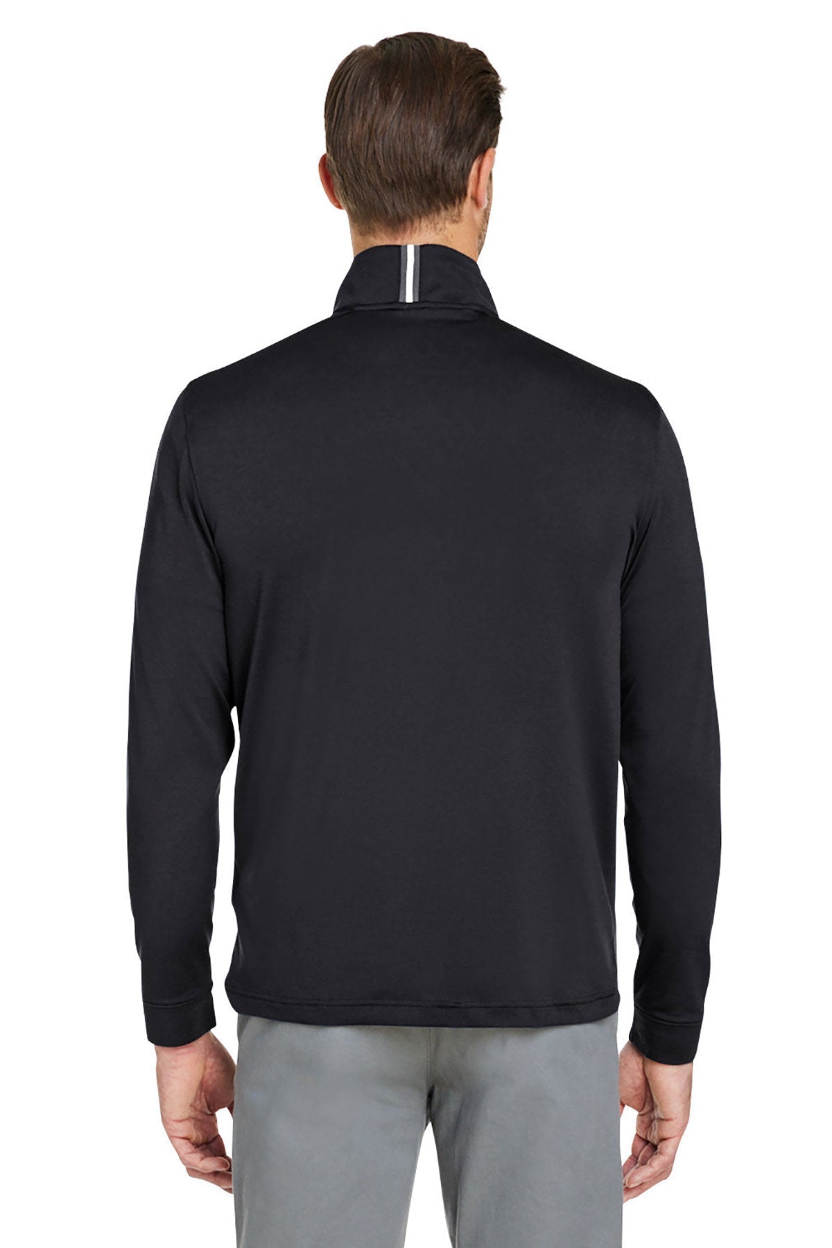Under Armour Mens Playoff Custom Quarter-Zips, Black